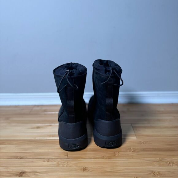 UGG Classic Short Weather Hybrid Boot 1143992 Black Men’s 13 Waterproof Suede main image 11